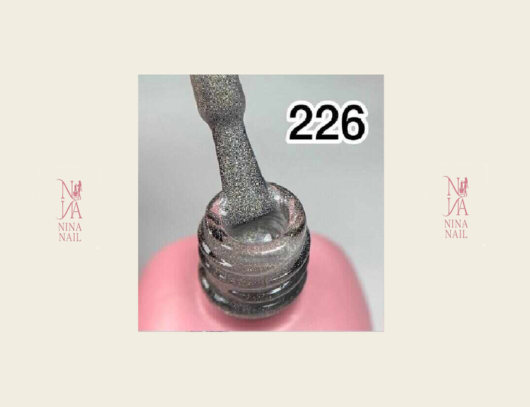 لاک ژل هولوگرامی نبینا آیس ژل هفت رنگ حجم 12 میل کیفیت فوق العاده