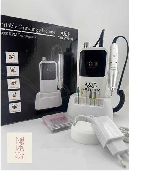 سوهان برقی شارژی ناخن A&E گارانتی یکساله