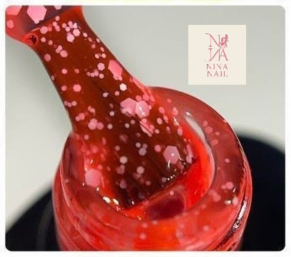 لاک ژل مارشمالو A&E رنگ نارنجی شیشه ای